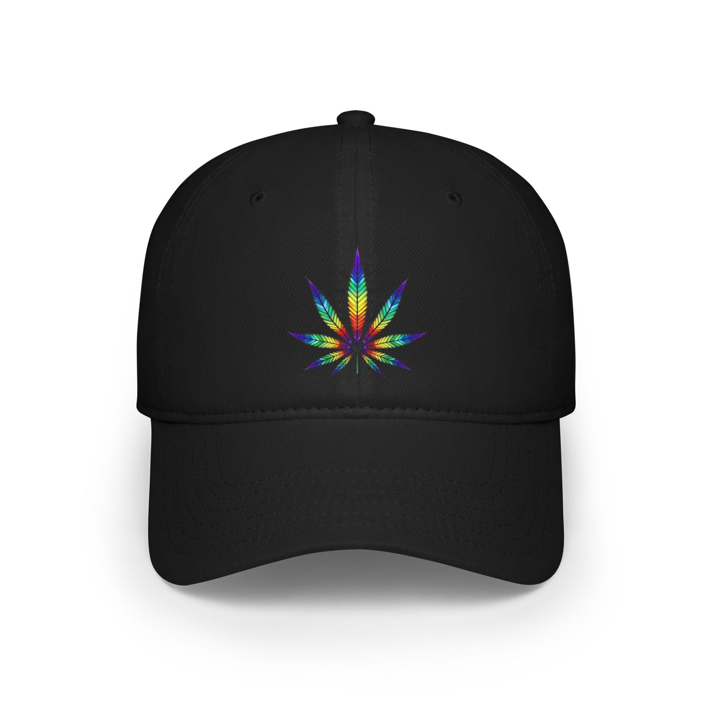 Vibrant Cannabis Leaf