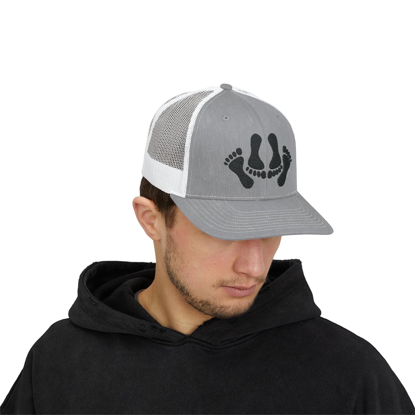 Snapback Trucker Cap Füße